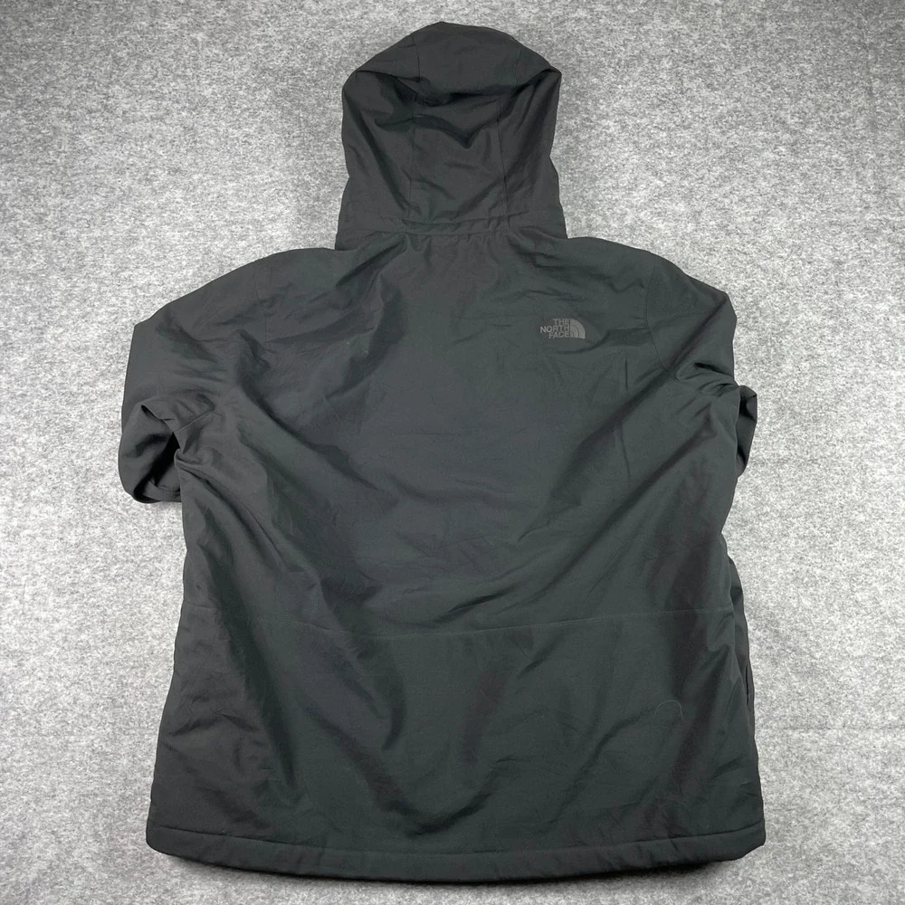 The North Face Hooded Jacket Mens XXL Black Apex Elevation PrimaLoft Insulated